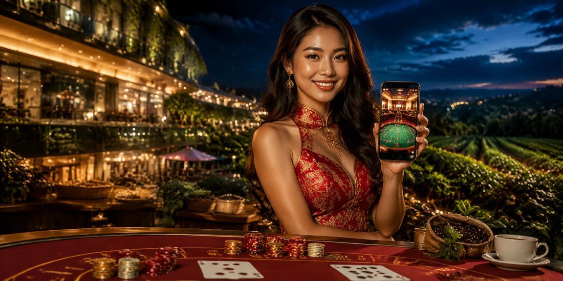 Cô gái mặc áo dài tại Cần Thơ trải nghiệm casino trên điện thoại di động